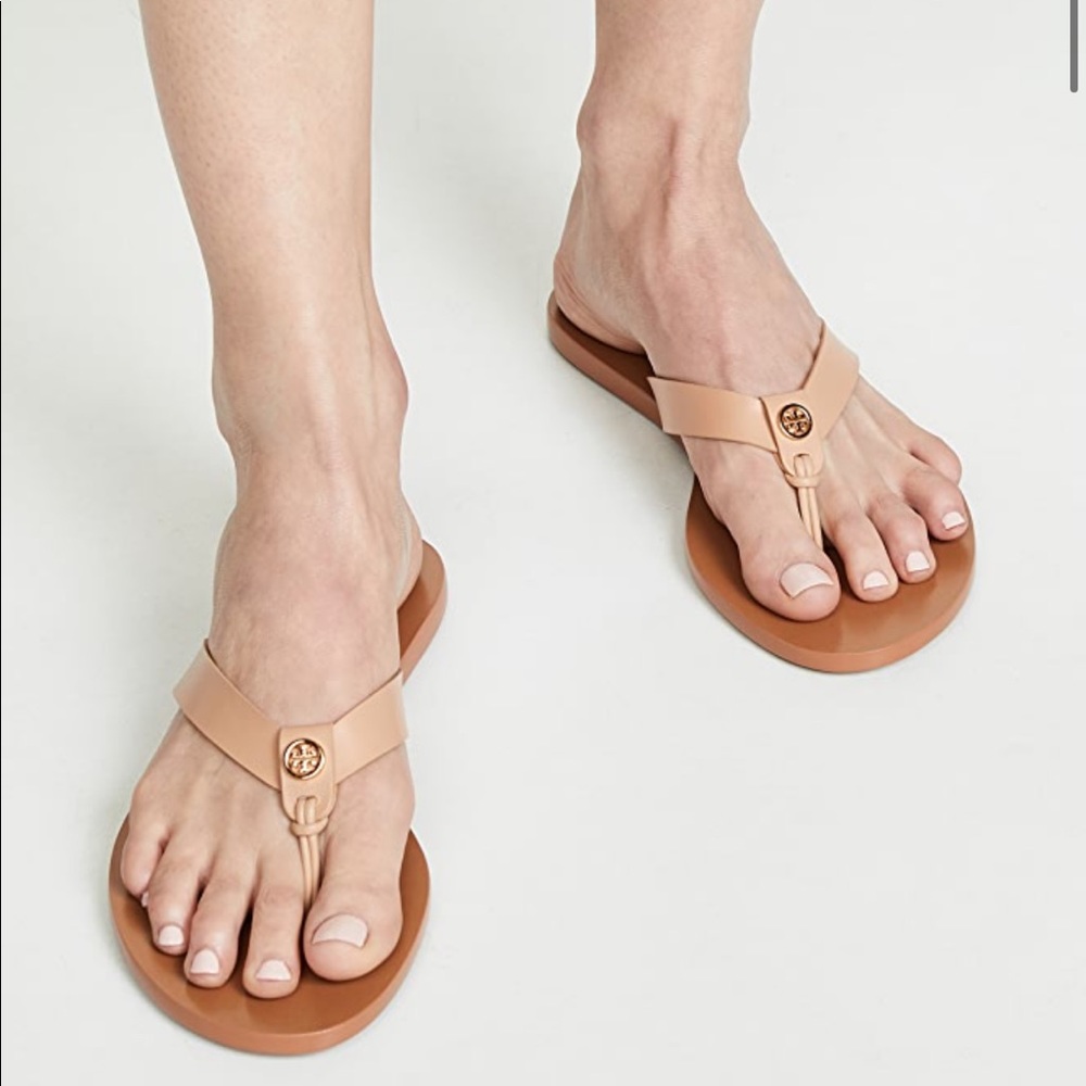 Tory Burch Women's Manon Leather Thong Sandals